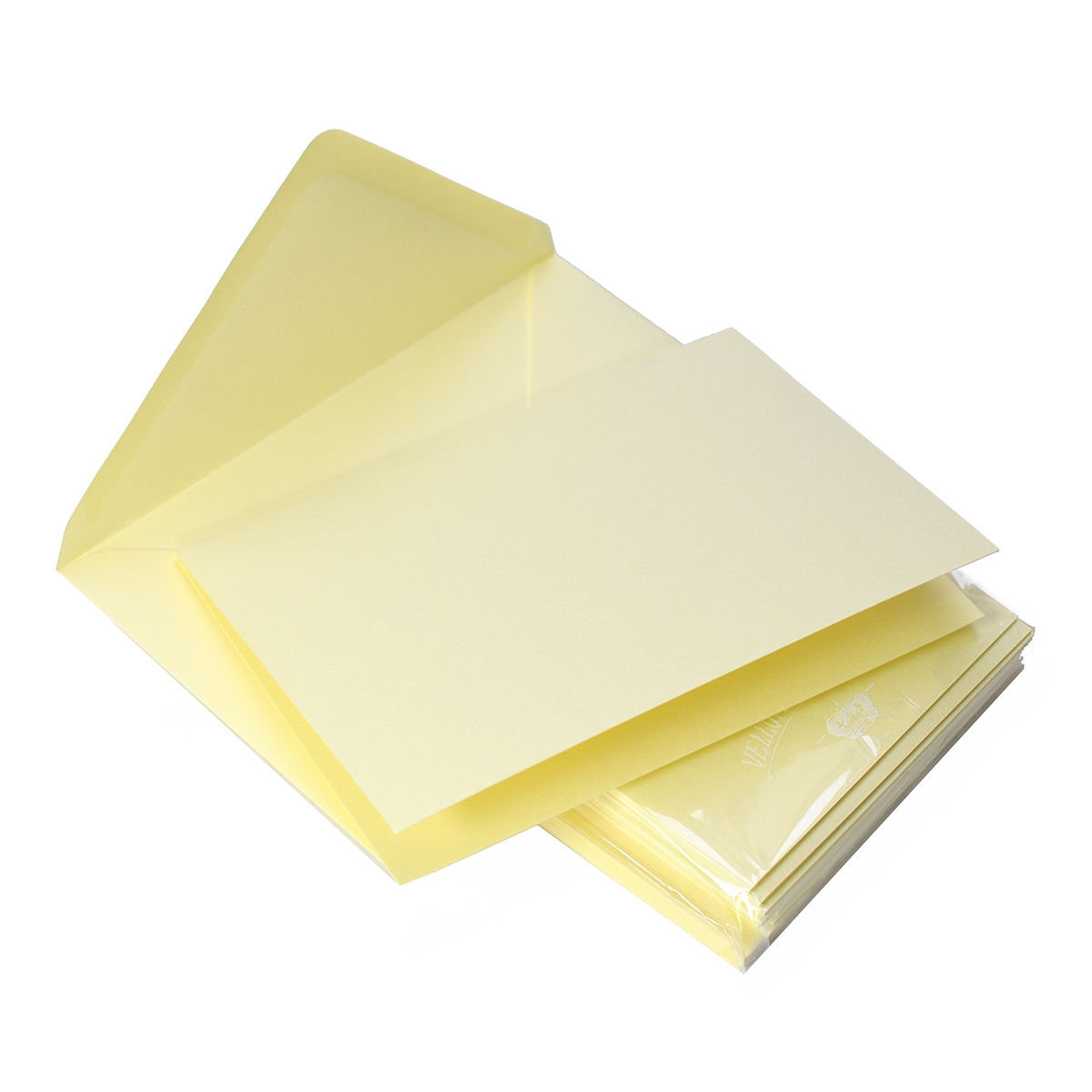 Original Crown Mill Color Vellum Folded Cards 10/10 Packages - OCM632