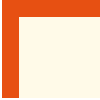 cream/orange
