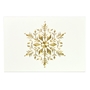 Gold and Silver Embossed Snowflake Cards - FIRSTC21