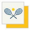 blue tennis racket