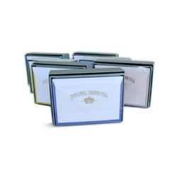 "Bi-Color" Small Note Card Box Original Crown Mill, Bi-Color, OCM, Note Cards, Cards, border