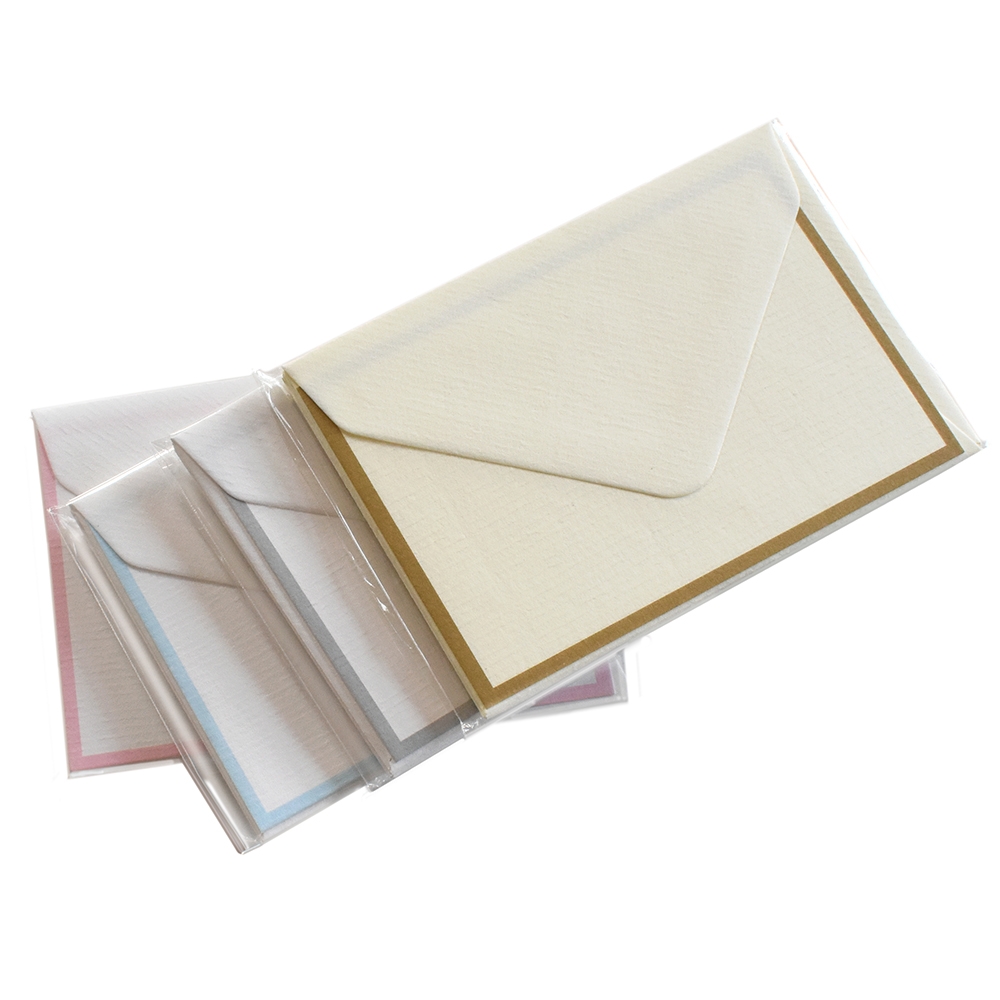 Original Crown Mill Bi-Color Small Note Card 5/5 Packages   - OCMBiColSmall5