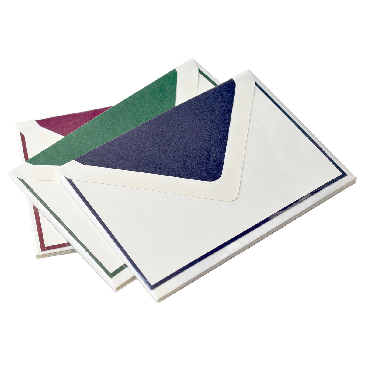 Original Crown Mill Bi-Color Note Card 5/5 Packages - OCMBCCD5