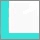 white/turquoise