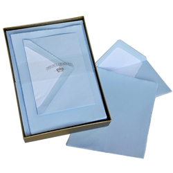 Classic Deckle Edge Sheet Correspondence Gold Box A5 