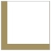smooth white/gold edges