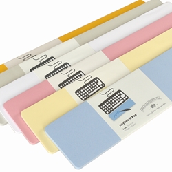 Color Vellum Keyboard Note Pads