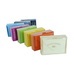 Color Vellum Small Note Card Box 