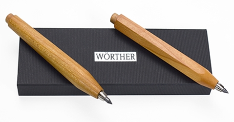 Worther Solid Wood Mechanical Pencils 